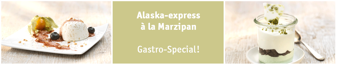 Alaska-express à la Marzipan Gastro Special