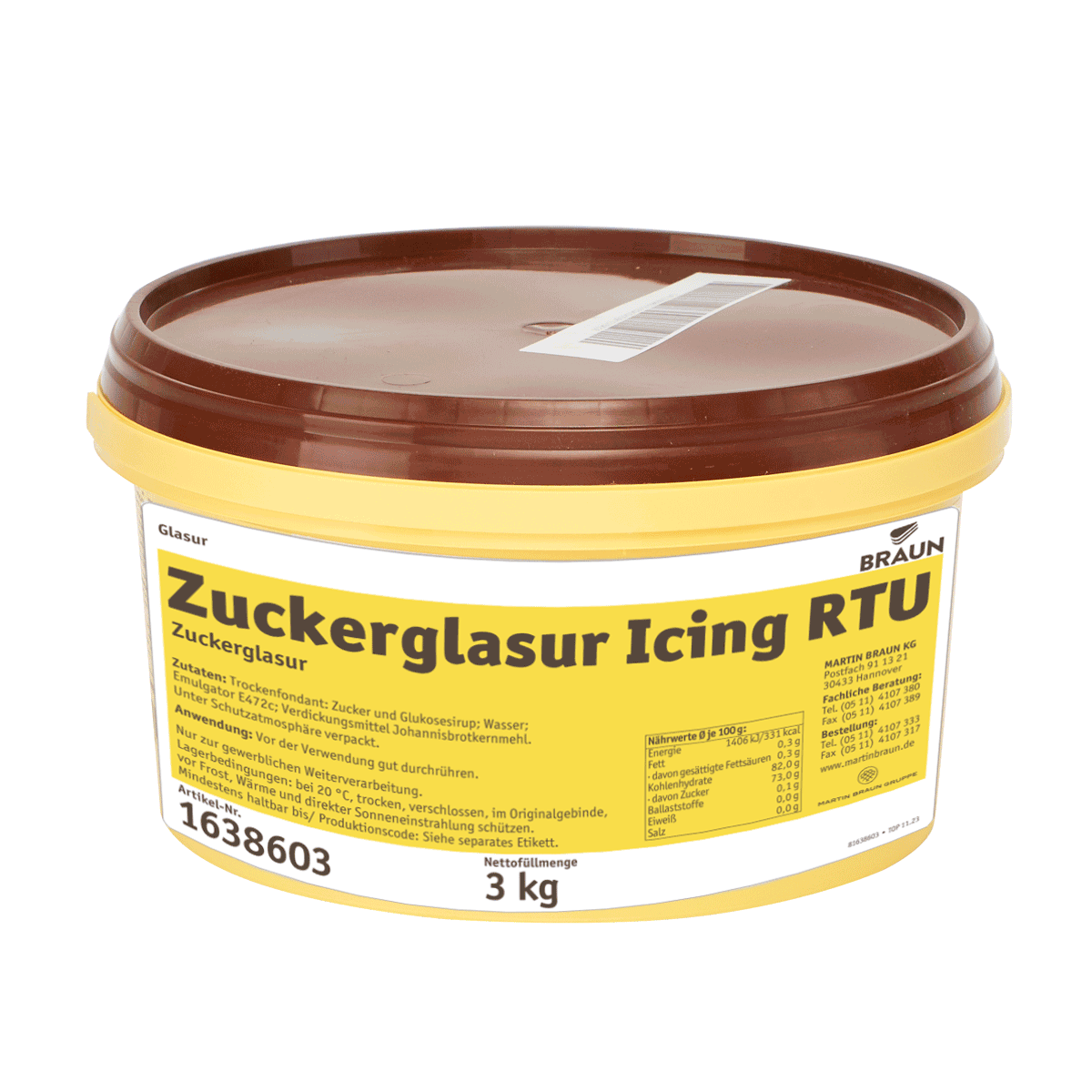 Zuckerglasur Icing RTU Zuckerglasur Icing RTU
