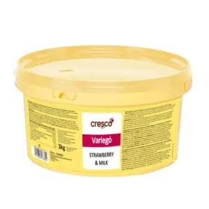 Bild von VarieGò Strawberry & Milk  für Bäckerei, Konditorei, Gastronomie und Eisdiele Bild von VarieGò Strawberry & Milk  für Bäckerei, Konditorei, Gastronomie und Eisdiele