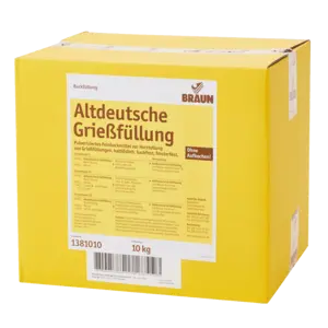 Bild von Altdeutsche Grießfüllung für Bäckerei, Konditorei, Gastronomie und Eisdiele Bild von Altdeutsche Grießfüllung für Bäckerei, Konditorei, Gastronomie und Eisdiele