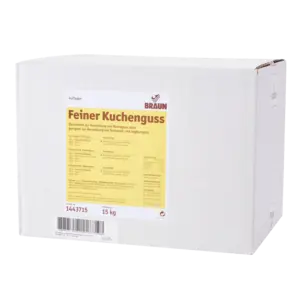 Bild von Feiner Kuchenguss für Bäckerei, Konditorei, Gastronomie und Eisdiele Bild von Feiner Kuchenguss für Bäckerei, Konditorei, Gastronomie und Eisdiele