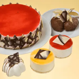 Bild von Schoko-Dekor Moderno RA MB cocoa für Bäckerei, Konditorei, Gastronomie und Eisdiele Bild von Schoko-Dekor Moderno RA MB cocoa für Bäckerei, Konditorei, Gastronomie und Eisdiele