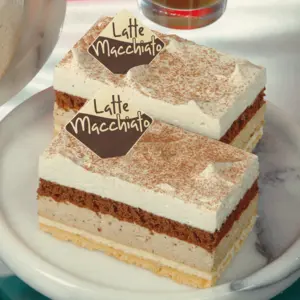 Bild von Schoko-Dekor Latte Macchiato für Bäckerei, Konditorei, Gastronomie und Eisdiele Bild von Schoko-Dekor Latte Macchiato für Bäckerei, Konditorei, Gastronomie und Eisdiele