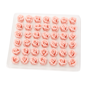 Marzipan-Rosen rosa, klein