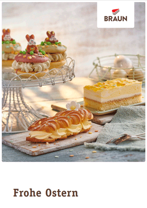 Ostern Gebäckideen für Bäckerei, Konditorei und Großhandel Ostern Gebäckideen für Bäckerei, Konditorei und Großhandel