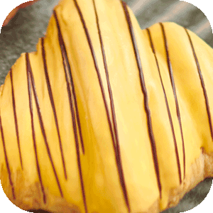 Croissant Überzug Croissant Überzug