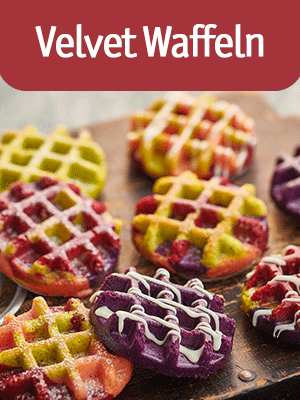 Velvet Waffeln American Bakery