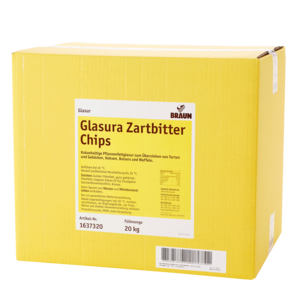 Glasura Zartbitter Chips