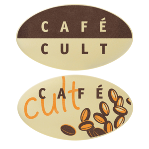 Schoko-Dekor Café Cult  (2 Motive)