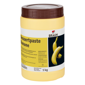 Dessertpaste Banane