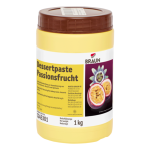 Dessertpaste Passionsfrucht