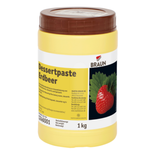 Dessertpaste Erdbeer