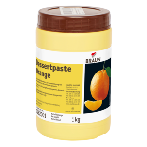 Dessertpaste Orange