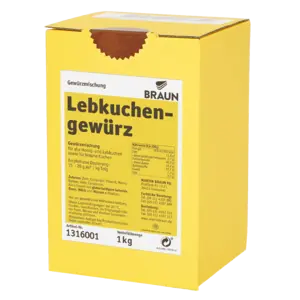 Bild von Lebkuchengewürz für Bäckerei, Konditorei, Gastronomie und Eisdiele Bild von Lebkuchengewürz für Bäckerei, Konditorei, Gastronomie und Eisdiele