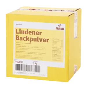 Bild von Lindener Backpulver für Bäckerei, Konditorei, Gastronomie und Eisdiele Bild von Lindener Backpulver für Bäckerei, Konditorei, Gastronomie und Eisdiele