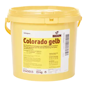 Bild von Colorado gelb für Bäckerei, Konditorei, Gastronomie und Eisdiele Bild von Colorado gelb für Bäckerei, Konditorei, Gastronomie und Eisdiele