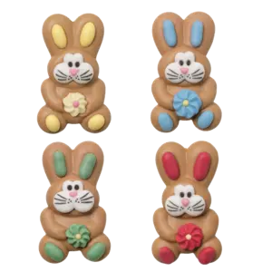 Bild von Zucker-Osterhasen (4 Motive) für Bäckerei, Konditorei, Gastronomie und Eisdiele Bild von Zucker-Osterhasen (4 Motive) für Bäckerei, Konditorei, Gastronomie und Eisdiele