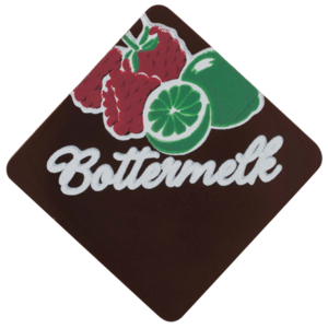 Schoko-Dekor Bottermelk-Himbeer-Limette