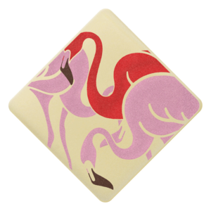 Schoko-Dekor Flamingo